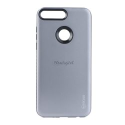   ROAR RICO ARMOR szilikon telefonvédő (közepesen ütésálló, műanyag hátlap, matt) SZÜRKE Huawei Y6 Prime (2018)