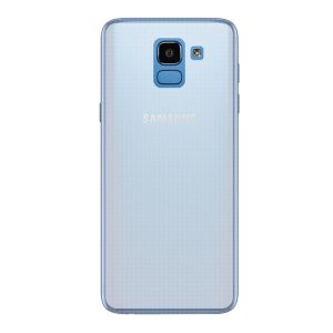 Szilikon telefonvédő (matt) ÁTLÁTSZÓ Samsung Galaxy J6 (2018) SM-J600F