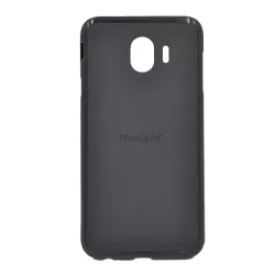   Szilikon telefonvédő (matt) FEKETE Samsung Galaxy J4 (2018) SM-J400F
