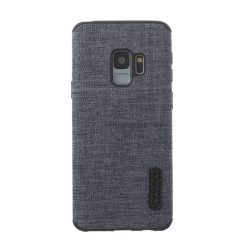   Szilikon telefonvédő (textil bevonat) SZÜRKE Samsung Galaxy S9 (SM-G960)
