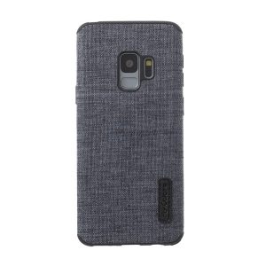 Szilikon telefonvédő (textil bevonat) SZÜRKE Samsung Galaxy S9 (SM-G960)