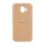 Szilikon telefonvédő (műanyag belső, csillogó hátlap) ARANY Samsung Galaxy J4 (2018) SM-J400F