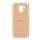 Szilikon telefonvédő (műanyag belső, csillogó hátlap) ARANY Samsung Galaxy J6 (2018) SM-J600F