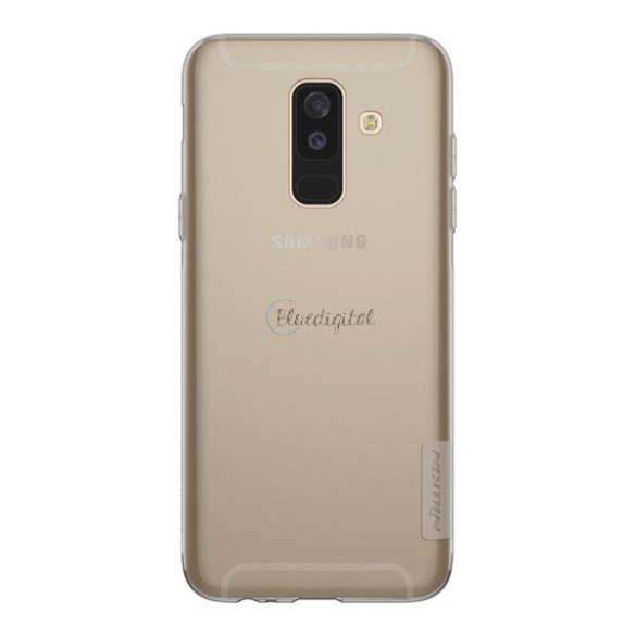 NILLKIN NATURE szilikon telefonvédő (0.6 mm, ultravékony) SZÜRKE Samsung Galaxy A6+ (2018) SM-A605F