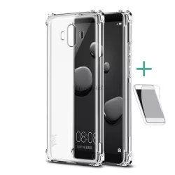   IMAK szilikon telefonvédő (közepesen ütésálló, légpárnás sarok + képernyővédő fólia) ÁTLÁTSZÓ Huawei Mate 10