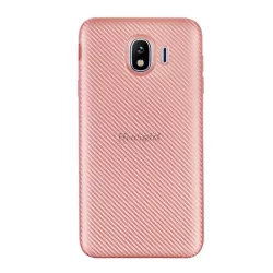   Szilikon telefonvédő (karbon minta) ROZÉARANY Samsung Galaxy J4 (2018) SM-J400F