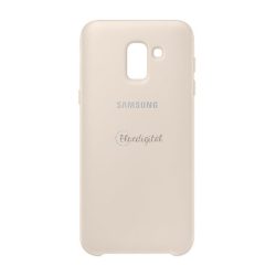   SAMSUNG műanyag telefonvédő (dupla rétegű, gumírozott) ARANY Samsung Galaxy J6 (2018) SM-J600F