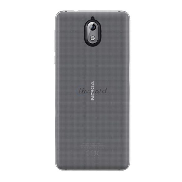 Szilikon telefonvédő (ultravékony) ÁTLÁTSZÓ Nokia 3.1