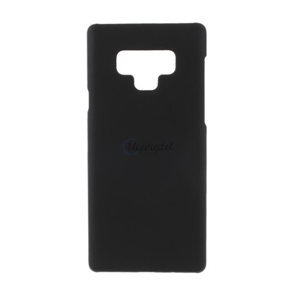 Műanyag telefonvédő (gumírozott) FEKETE Samsung Galaxy Note 9 (SM-N960F)