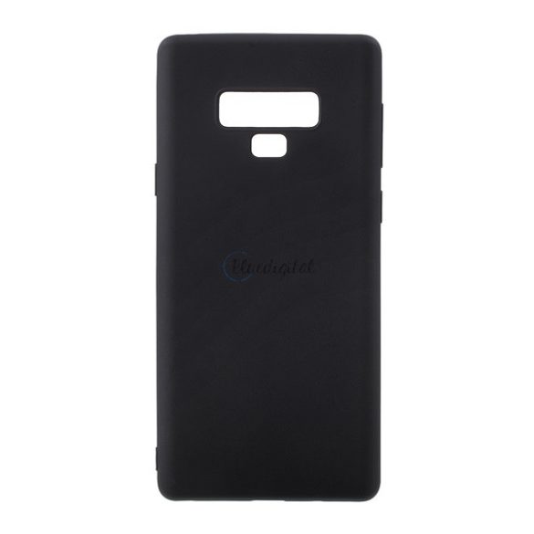 Szilikon telefonvédő (matt) FEKETE Samsung Galaxy Note 9 (SM-N960F)