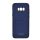 Szilikon telefonvédő (ultravékony, közepesen ütésálló, bőr hatású) KÉK Samsung Galaxy S8 Plus (SM-G955)