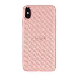   Szilikon telefonvédő (karbon minta) ROZÉARANY Apple iPhone XS Max 6.5