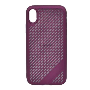 Szilikon telefonvédő (lyukacsos) LILA Apple iPhone XR 6.1