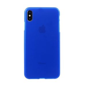 Szilikon telefonvédő (matt) KÉK Apple iPhone XS Max 6.5