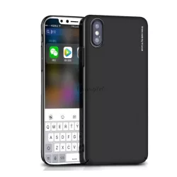   X-LEVEL KNIGHT műanyag telefonvédő (ultravékony) FEKETE Apple iPhone XS Max 6.5