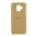 Szilikon telefonvédő (műanyag belső, csillogó hátlap) ARANY Samsung Galaxy A6 (2018) SM-A600F