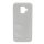 Szilikon telefonvédő (műanyag belső, csillogó hátlap) EZÜST Samsung Galaxy A6 (2018) SM-A600F