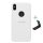 NILLKIN SUPER FROSTED műanyag telefonvédő (gumírozott, érdes felület, logó kivágás + asztali tartó) FEHÉR Apple iPhone XS Max 6.5