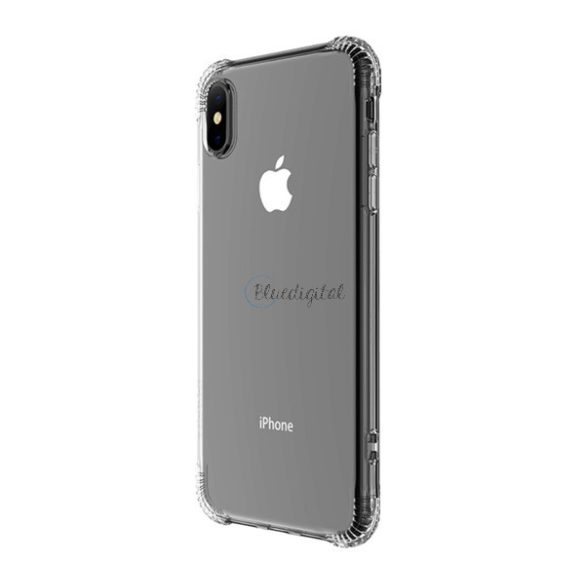 HOCO ARMOR szilikon telefonvédő (közepesen ütésálló, légpárnás sarok, átlátszó hátlap) ÁTLÁTSZÓ Apple iPhone XS Max 6.5