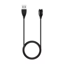   Töltőkábel (USB - Garmin, gyorstöltő, 100cm) FEKETE Garmin Fenix 5, Garmin Fenix 5S, Garmin Fenix 5X, Garmin Forerunner 935