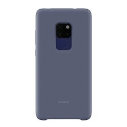   HUAWEI szilikon telefonvédő (beépített fémlemez, gumírozott) VILÁGOSKÉK Huawei Mate 20
