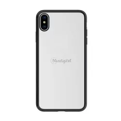   JOYROOM ELECTROPLATED szilikon telefonvédő (fémhatású keret) FEKETE Apple iPhone XS Max 6.5