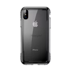   BASEUS műanyag telefonvédő (szilikon keret, közepesen ütésálló, légpárnás keret) FEKETE Apple iPhone XS Max 6.5