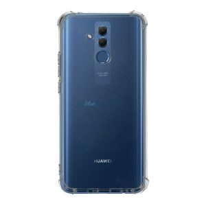 Szilikon telefonvédő (ütésállóság, légpárnás sarok) ÁTLÁTSZÓ Huawei Mate 20 Lite