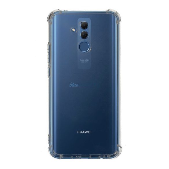 Szilikon telefonvédő (ütésállóság, légpárnás sarok) ÁTLÁTSZÓ Huawei Mate 20 Lite