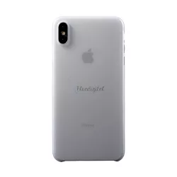   Műanyag telefonvédő (matt, ultravékony) ÁTLÁTSZÓ Apple iPhone XS Max 6.5