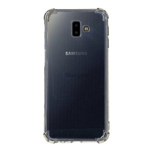 Szilikon telefonvédő (közepesen ütésálló, légpárnás sarok) ÁTLÁTSZÓ Samsung Galaxy J6 Plus (SM-J610F)