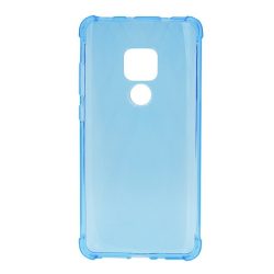   Szilikon telefonvédő (közepesen ütésálló, légpárnás sarok) KÉK Huawei Mate 20