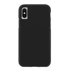   CASE-MATE TOUGH GRIP műanyag telefonvédő (szilikon belső, ütésálló, csúszásgátló keret) FEKETE Apple iPhone XS Max 6.5