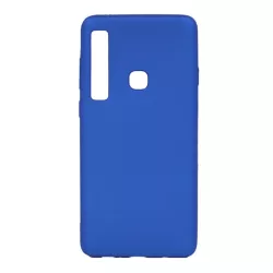   Szilikon telefonvédő (matt) KÉK Samsung Galaxy A9 (2018) SM-A920