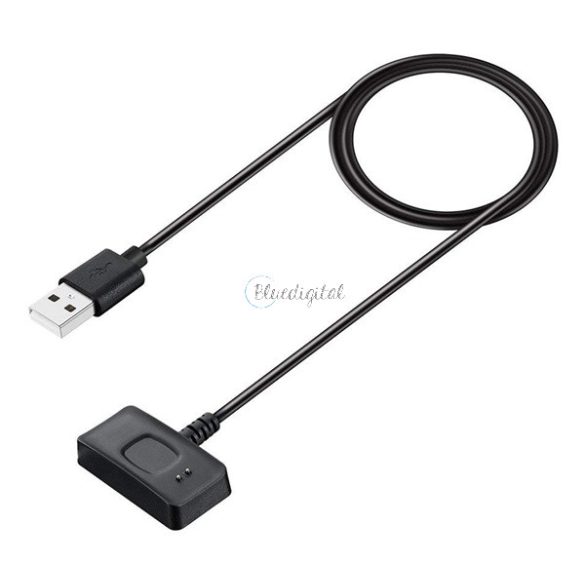 Töltőkábel USB 3.0 (mágneses, 100cm) FEKETE Huawei Color Band A2