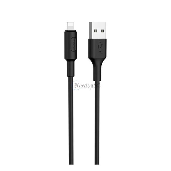 HOCO X25 adatkábel (USB - lightning, 100cm) FEKETE