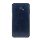 MOFI műanyag telefonvédő (szilikon keret, bőr hatású hátlap) SÖTÉTKÉK Samsung Galaxy J6 Plus (SM-J610F)
