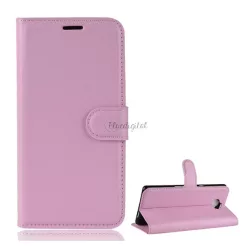   Tok álló, bőr hatású (FLIP, oldalra nyíló, asztali tartó funkció, prémium) RÓZSASZÍN Sony Xperia 10 plus (L4213)