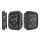 Szilikon keret (BUMPER, ütésálló) FEKETE Apple Watch Series SE 44mm, Watch Series 6 44mm, Watch Series 5 44mm