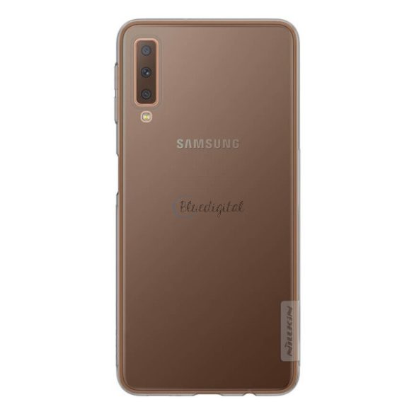 NILLKIN NATURE szilikon telefonvédő (0.6 mm, ultravékony) SZÜRKE Samsung Galaxy A7 (2018) SM-A750F