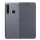 NILLKIN SPARKLE műanyag telefonvédő (mikroszálas bőr hatású FLIP, oldalra nyíló) FEKETE Samsung Galaxy A9 (2018) SM-A920
