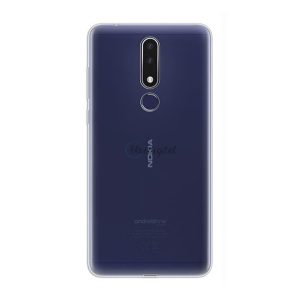 4-OK szilikon telefonvédő (ultravékony) ÁTLÁTSZÓ Nokia 3.1 Plus