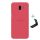NILLKIN SUPER FROSTED műanyag telefonvédő (gumírozott, érdes felület + asztali tartó) PIROS Samsung Galaxy J6 Plus (SM-J610F)