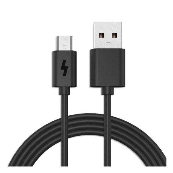 XIAOMI adatkábel (USB - microUSB, 100cm) FEKETE