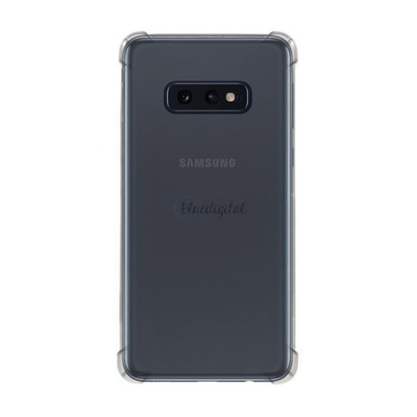 ROAR JELLY ARMOR műanyag telefonvédő (szilikon keret, közepesen ütésálló, légpárnás sarok) ÁTLÁTSZÓ Samsung Galaxy S10e (SM-G970)