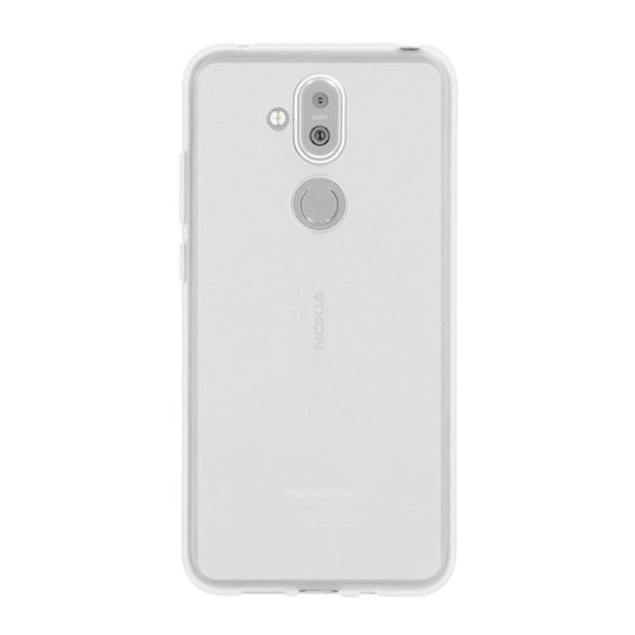 Szilikon telefonvédő (ultravékony) ÁTLÁTSZÓ Nokia 8.1 (X7)