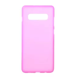   Szilikon telefonvédő (matt) RÓZSASZÍN Samsung Galaxy S10 (SM-G973)