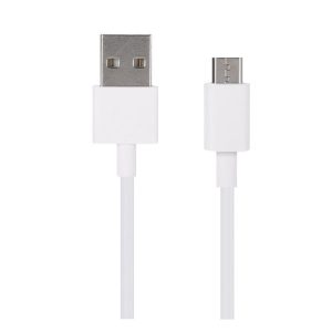 XIAOMI adatkábel (USB - microUSB, 80cm) FEHÉR