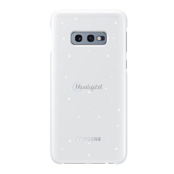 SAMSUNG műanyag telefonvédő (ultravékony, hívás és üzenetjelző funkció, LED világítás) FEHÉR Samsung Galaxy S10e (SM-G970)