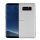Szilikon telefonvédő (karbon minta) EZÜST Samsung Galaxy S10 (SM-G973)